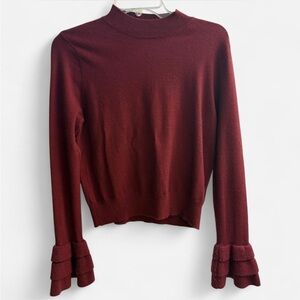 Black Swan Maroon Blouse